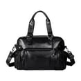 thumbnail image 3 of Bolso de hombro de cuero para hombre, maletín de gran capacidad premium, bolso de viaje para el trabajo, 3 of 8