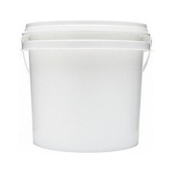 2xl Empty Bucket, White, High Density Polyethylene 2XL1