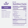 thumbnail image 5 of AllWellO Mango Power Organic Cold‑Pressed Juice, 11.1 fl oz, 12 Pack, 5 of 5