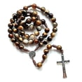thumbnail image 5 of Vintage Rosary Catholic Prayer Beads Necklace Christ Jesus For Cross Pendant Necklace Beaded Religious Jewelry G, 5 of 5