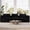 Black-ABC, variant on Novilla Modular Sectional Sofa, Modern Cloud Sectional Couch with Smarts Coil™ Support, Upholstered Boneless Couch for Living Room Apartments Bedroom, No Assembly Required (Left-arm Seat)