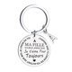 thumbnail image 1 of Xihbxyly Llavero Personalizado de Acero Inoxidable con Apellido Personalizado, Accesorio Elegante y Duradero, Regalo Único para Hija, Joyería de Amistad de Moda, Tamaño de 30 Mm., 1 of 2