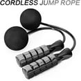 thumbnail image 2 of Cuerda de saltar sin cuerda con peso ajustable para entrenamiento fitness hombres mujeres, 2 of 7