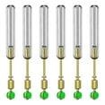 thumbnail image 1 of 6 Pcs Fishing Float Rests Rotation Swivels Flexible Anti Knot No Hurt Lines Professional Fishing  Tool Silicone Bobber H, 1 of 10