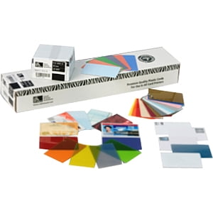 Zebra Premier Blank PVC Card - 2.13