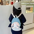 thumbnail image 2 of gcong Adorable Cartoon Bunny Backpack Lightweight School Bag For Toddler Daily Use Outdoor Travel Blue, 2 of 4