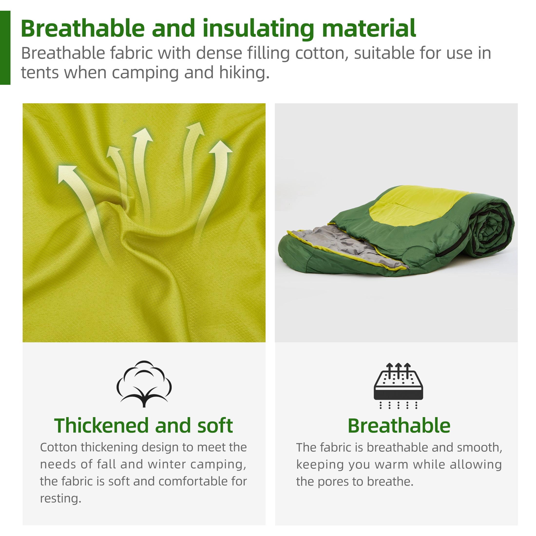 Invoker Mummy Sleeping Bag | 23 ℉ Extreme 3-4 Season Sleeping Bag for Adults Kids Cold Warm Weather for Camping Hiking Backpacking