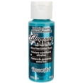thumbnail image 2 of DecoArt Glamour Dust Glitter Paint 2oz-Turquoise Sparkle, 2 of 2