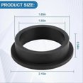 thumbnail image 2 of 4pcs 11228 11412 L-Shape O-Ring Gasket For Intex Sand Filter Pumps, 2 of 5