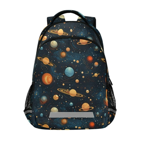 ALAZA Starry Sky Night Backpack Elementary School Bag Bookbag Travel Rucksack