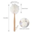 thumbnail image 6 of Bath Brush, Back Brush Long Handle for Shower, Shower Brush with Loofah Mesh for Skin Exfoliating, Shower Sponge for Men and Women, 6 of 7