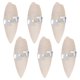 thumbnail image 1 of 6 Set Bird Cuttlebone Cuddle Bone Chewing Cuttlefish Bone with Metal Holder, 1 of 4
