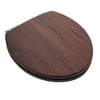 Designer E Z Close Black Walnut Rd Wood With Chrome Hinge
