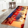 thumbnail image 4 of mbrilla de Puerta con Decoración Navideña Impresa, mbra de Navidad Suave, mbrilla de 3D para Puerta, mbra Antideslizante,  40x120cm perfecl  Alfombra de área de cocina, 4 of 8