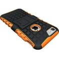 thumbnail image 3 of Nakedcellphone NEON ORANGE GRENADE RUGGED TPU SKIN HARD CASE COVER STAND FOR APPLE iPHONE 7/8, 3 of 8