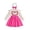 dress 287Hot Pink182, variant on HAYIMI Girls Long Sleeve Bowknot Ribbed Dress Headbands Sets O-Neck Cozy Dresses