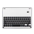 thumbnail image 3 of con Funda de material cuero Extraíble Cable de Carga USB Accesorios Ordenador Portátil Computadora Informática Universal Negro perfke Teclado sin hilos, 3 of 9