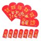 thumbnail image 1 of 24 sobres rojos de la suerte para el Año Nuevo chino, sobres rojos para el Año Nuevo chino, sobres tradicionales Hongbao para el Año Nuevo chino, decoraciones para el Año Nuevo Lunar, sobres rojos d, 1 of 4