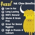 thumbnail image 2 of Fuzzl – Pack of 6 Small Mixed Flavour Yak Chews for Dogs Blueberry, Strawberry, Cranberry, Mint, Apple, Peanut Butter | Natural Himalayan Cheese Treats Long-Lasting Dental Chews for Small Breeds, 2 of 6