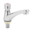 thumbnail image 1 of Time Delay Sink Faucet, Water Saving Faucet, Self-Closing Push Button, Single Cold Water Tap for Sink, Home, Commercial Premises, 1 of 4