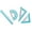 Cyan, variant on Professional Geometry Tool Set with Not Slip Edges Aluminum Rulers for Math Class Technical Drawing Lightweight Student