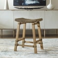 thumbnail image 2 of Uttermost Everglade 26.5" Transitional Sea Grass & Wood Counter Stool in Natural, 2 of 6
