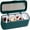 Green, variant on Duslogis 4 Compartments Seasoning Box with Spoons and Clear Lid, Spice Jars Condiment Containers Seasoning Organizer for Kitchen to Storage Salt, Paprika, Sugar, Pepper (Pink)