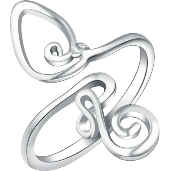 MasteelfCA Bague d'Orteil Réglable Ouverture Bague d'Orteil Femme Été Plage Pied Bijou