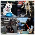 thumbnail image 3 of Cuenco de agua para perros OHMO, a prueba de derrames, plegable, 700 ml, para coches, 3 of 6