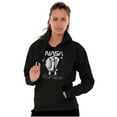 thumbnail image 4 of NASA Worm Logo Moon Space Shuttle Hoodie Sweatshirt Women Men Brisco Brands S, 4 of 6