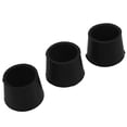 thumbnail image 4 of Goma Muebles Muleta Pies Taburete Silla Pierna Punta Almohadilla 24Pcs Negro, 4 of 9