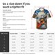 thumbnail image 5 of Balery Dog Guitar Starry Night Camisas hawaianas de manga corta para hombre, camisas playeras de corte holgado, camisas de vacaciones con botones,Large, 5 of 7