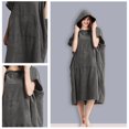 thumbnail image 2 of CNKOO Changing Robe with Hood Quick Dry Bath Robe with Large Pocket Men Women Oversized Towelling Robe for Beach Surfing Swimming Gray, 2 of 9