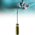 thumbnail image 4 of Steel 10inch Slotted Screwdriver Sewing Machine Repairing Screwdrivers Kit with Magnet, 4 of 10