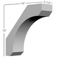 thumbnail image 2 of Ekena Millwork 5 1/2"W x 16"D x 16"H Legacy Bracket, 2 of 5