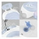 thumbnail image 5 of Bañera para Bebé con Termómetro Esquimal, Tina de Baño Plegable con Asiento Antideslizante Azul, 5 of 7