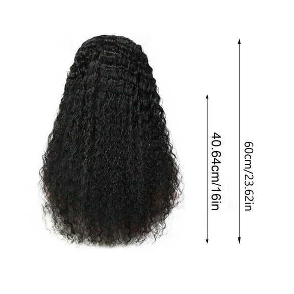 Guoxxzi Human Hair Short Curly Wig Brazilian Wigs With Headband For Balck Women