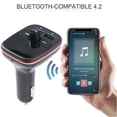 thumbnail image 3 of Bluetooth Transmisor Fm Reproductor Mp3 Para Carro Cargador Usb De Manos Libres, 3 of 8
