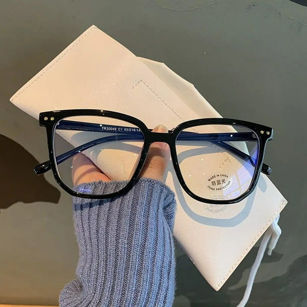 Gafas De Computadora Anti Radiación Marco Cuadrado De Moda Para Mujer