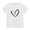 White, variant on Utoimkio Kids Boys Girls Heart Graphic Tees Short Sleeve Crewneck T-Shirts Summer Casual Tops for Boys Girls 3-10 Years