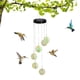 thumbnail image 1 of Comedero para colibríes con campanillas de viento para jardín y patio: comedero decorativo para pájaros de exterior con múltiples orificios de alimentación., 1 of 8