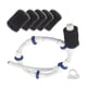 thumbnail image 1 of Advancent Kit de repuesto de manguera de barrido para limpiador automático de piscinas con 5 filtros de respaldo de esponja para Zodiac Polaris 180 380 Jardín y Patio Advancent HA021340-00, 1 of 1