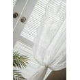 thumbnail image 6 of Sheer Curtains for Living Room Sheer Drapes for Bedroom Window Treatments，2 panels Rod Pocket, 6 of 8