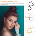 thumbnail image 6 of MERRYHAPY 30Pcs Rose Alloy Hair Clips Spiral Bun Twisting Sticks Styling Accessories, 6 of 8