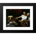 thumbnail image 2 of Caravaggio 24x19 Black Modern Framed Museum Art Print Titled - Judith Beheading Holofernes (1599), 2 of 5