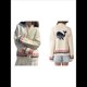 thumbnail image 3 of Suéter Tipo Cárdigan para Mujer, con Estampado de Langosta, Bordado, Cuello en V, Larga, Cuello Chal, Botones, Tejido de Punto Ballena Beige S, 3 of 10