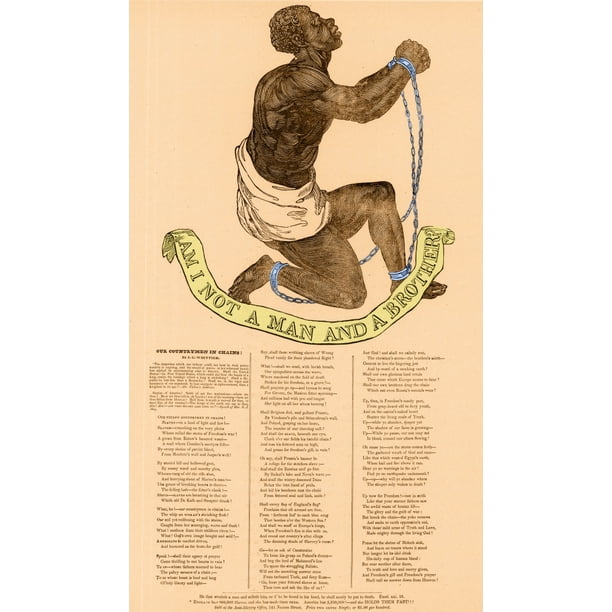 Am I Not A Man And A Brother Poster Print By Science Source Walmart Com Walmart Com