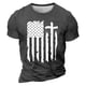 thumbnail image 1 of Camisetas de Manga Larga para Hombres Imprimir Casual Cuello Redondo Camiseta de Manga Corta, Camisetas de Manga Larga para Hombres Algodón, 1 of 4