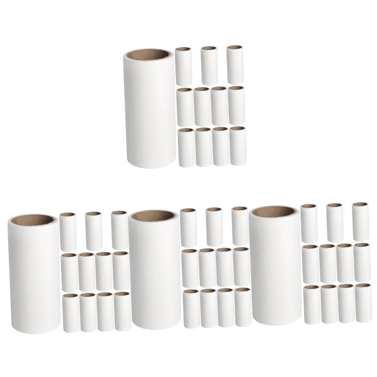 FOMIYES Pet Lint Roller, Lightweight and Durable, for Clothes, White, 48Pcs
