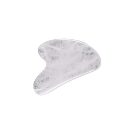 Gua Sha Facial Tool Natural Jade Stone Guasha Board for SPA Acupuncture Therapy Trigger Point Treatment Extended Arc Design Scraping Massage Tools Traditional Scraper One Size